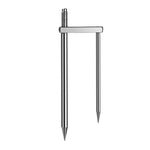 Picchetto antivento staccabile per ombrellone con filettatura universale da 12 mm, Chrome-Plated 23cm 2-Prong, Chrome-Plated 23cm 3-Prong, Chrome-Plated 30cm 2-Prong, Chrome-Plated 30cm 3-Prong, Stainless Steel 23cm 2-Prong, Stainless Steel 23cm 3-Pron...
