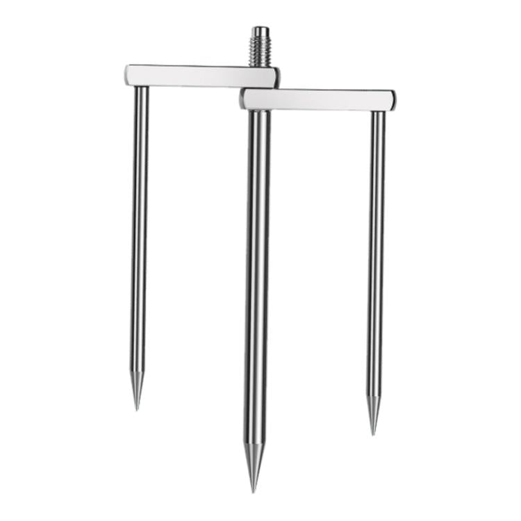 Picchetto antivento staccabile per ombrellone con filettatura universale da 12 mm, Chrome-Plated 23cm 2-Prong, Chrome-Plated 23cm 3-Prong, Chrome-Plated 30cm 2-Prong, Chrome-Plated 30cm 3-Prong, Stainless Steel 23cm 2-Prong, Stainless Steel 23cm 3-Pron...