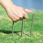 Picchetto antivento staccabile per ombrellone con filettatura universale da 12 mm, Chrome-Plated 23cm 2-Prong, Chrome-Plated 23cm 3-Prong, Chrome-Plated 30cm 2-Prong, Chrome-Plated 30cm 3-Prong, Stainless Steel 23cm 2-Prong, Stainless Steel 23cm 3-Pron...