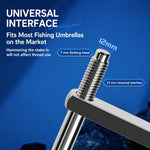 Picchetto antivento staccabile per ombrellone con filettatura universale da 12 mm, Chrome-Plated 23cm 2-Prong, Chrome-Plated 23cm 3-Prong, Chrome-Plated 30cm 2-Prong, Chrome-Plated 30cm 3-Prong, Stainless Steel 23cm 2-Prong, Stainless Steel 23cm 3-Pron...