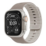 Cinturino per orologio in silicone magnetico con chiusura a moschettone e texture a raggiera., For Apple Watch 46mm / 49mm / 45mm / 44mm, For Apple Watch 42mm / 41mm / 40mm / 38mm