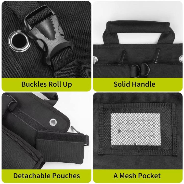 Borsa arrotolabile portatile per attrezzi di riparazione