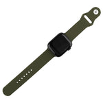 Cinturino in silicone intrecciato per Apple Watch