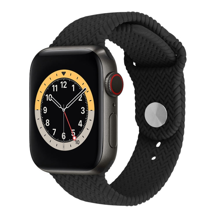 Cinturino in silicone intrecciato per Apple Watch