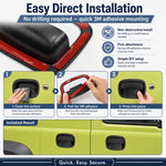 Copertura per maniglia della portiera auto per JIMNY JB64 / JB74 (2 pezzi), Front Inside Door