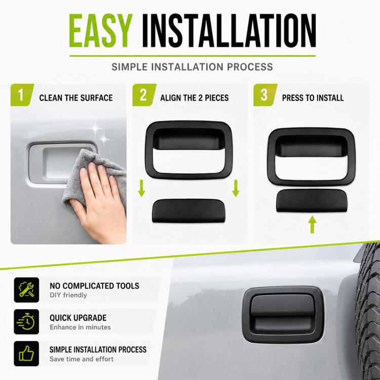 Copertura per maniglia della portiera auto per JIMNY JB64 / JB74, Rear Door