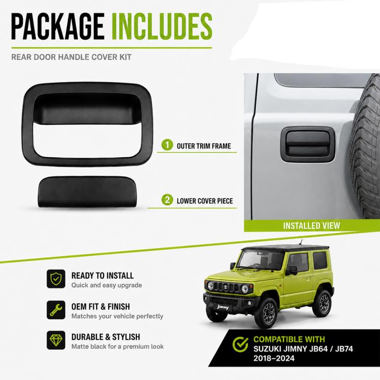 Copertura per maniglia della portiera auto per JIMNY JB64 / JB74, Rear Door