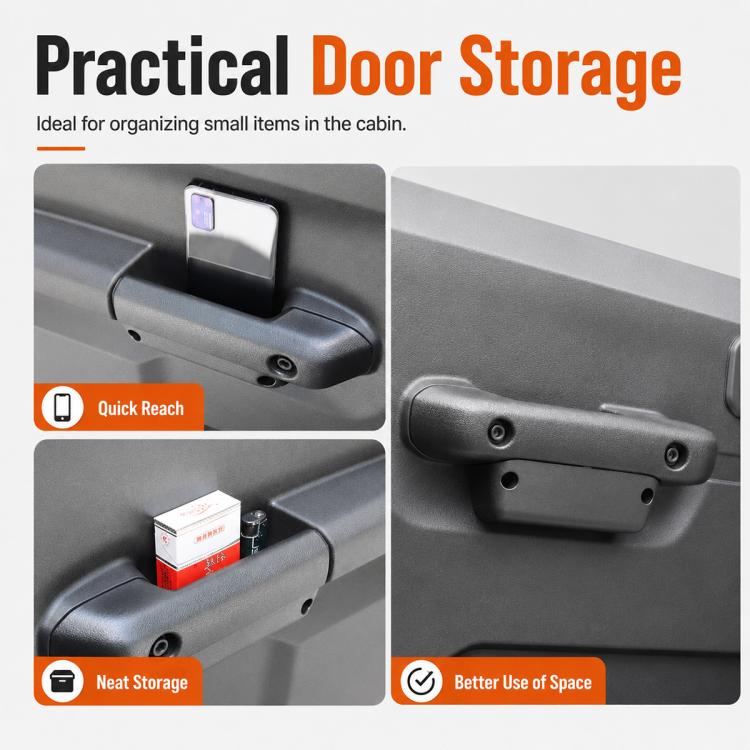 Vano portaoggetti da inserire nello sportello dell'auto, adatto per Suzuki Jimny JB64 dal 2018 in poi., Storage Box