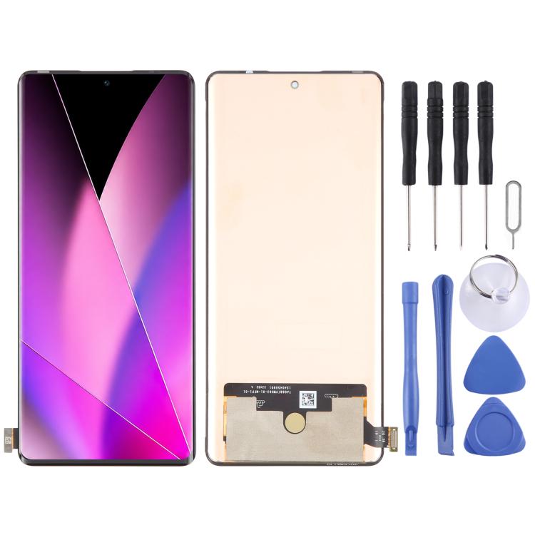 Schermo LCD originale con digitalizzatore, assemblaggio completo, For Infinix GT 50 Pro X6891, For Infinix Note Edge X6887, For Infinix Note 60 Pro X6878, For Infinix Note 60 X6879, For Infinix Note 50s X6870, For Infinix Zero 40 5G X6861              ...