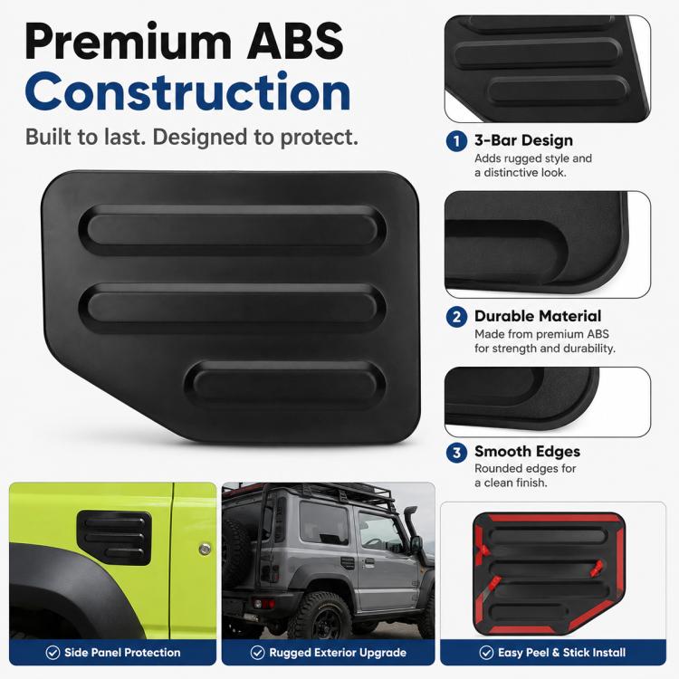 Per serbatoio carburante auto JIMNY JB64 / JB74, Black, Fuel Tank