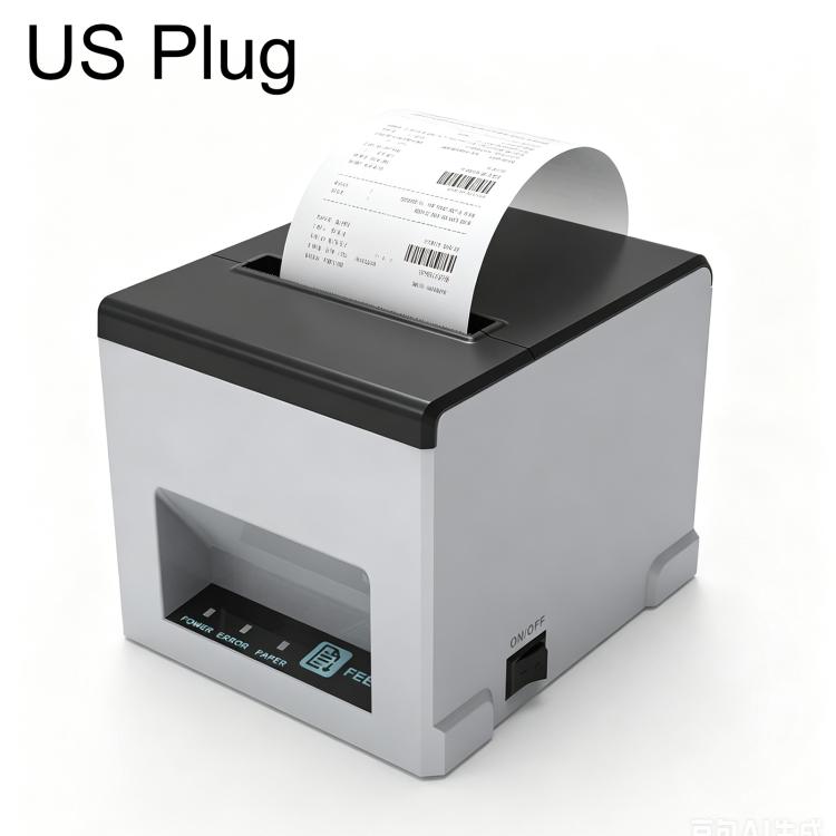 Stampante termica per scontrini POS-8390 da 80 mm, US Plug, UK Plug, EU Plug, AU Plug