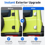 Copertura protettiva per cerniere delle porte JIMNY JB64 / JB74, Hinges Protective Cover (Silver), Hinges Protective Cover (Carbon Fiber Texture)