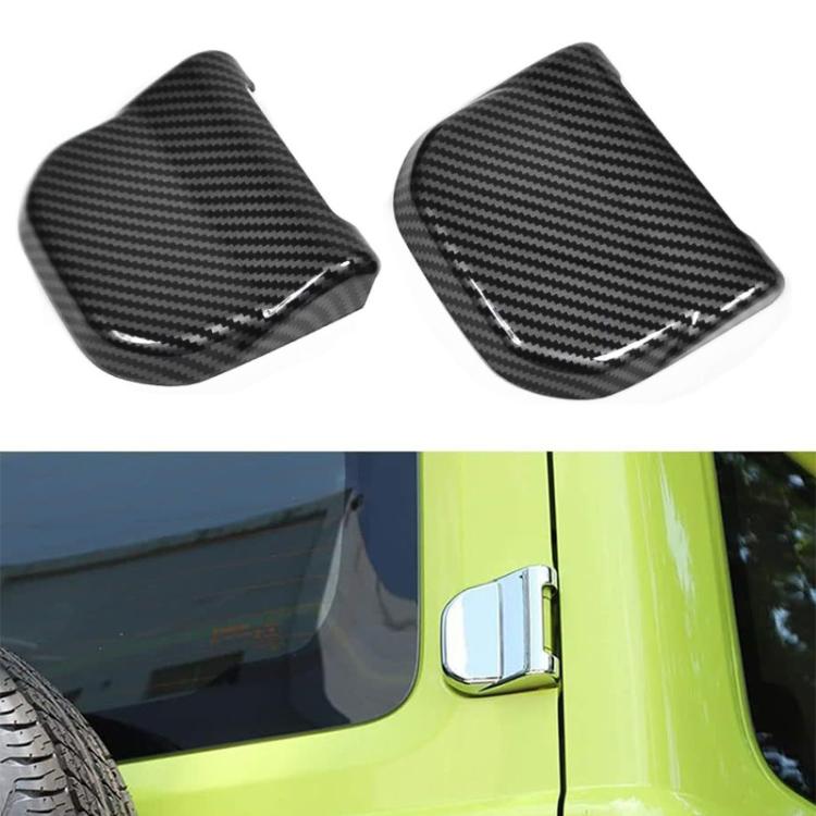 Copertura protettiva per cerniere delle porte JIMNY JB64 / JB74, Hinges Protective Cover (Silver), Hinges Protective Cover (Carbon Fiber Texture)