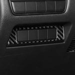 Adesivo in fibra di carbonio per pannello interruttore fari auto Mazda CX-50 2022-2024, Headlight Switch Panel