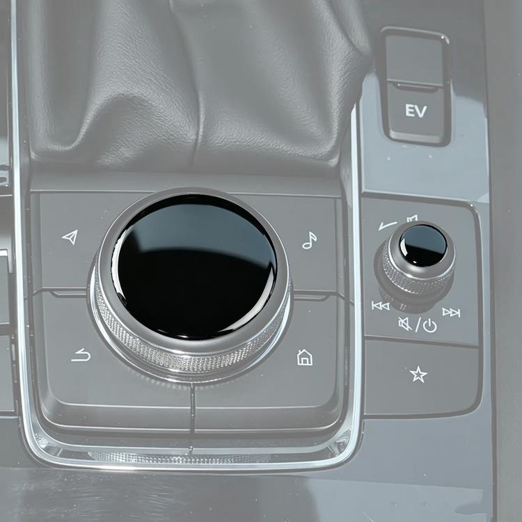 Adesivi per manopole multimediali auto per Mazda CX-50 2022-2024, 2 pezzi/set, Multimedia Knob