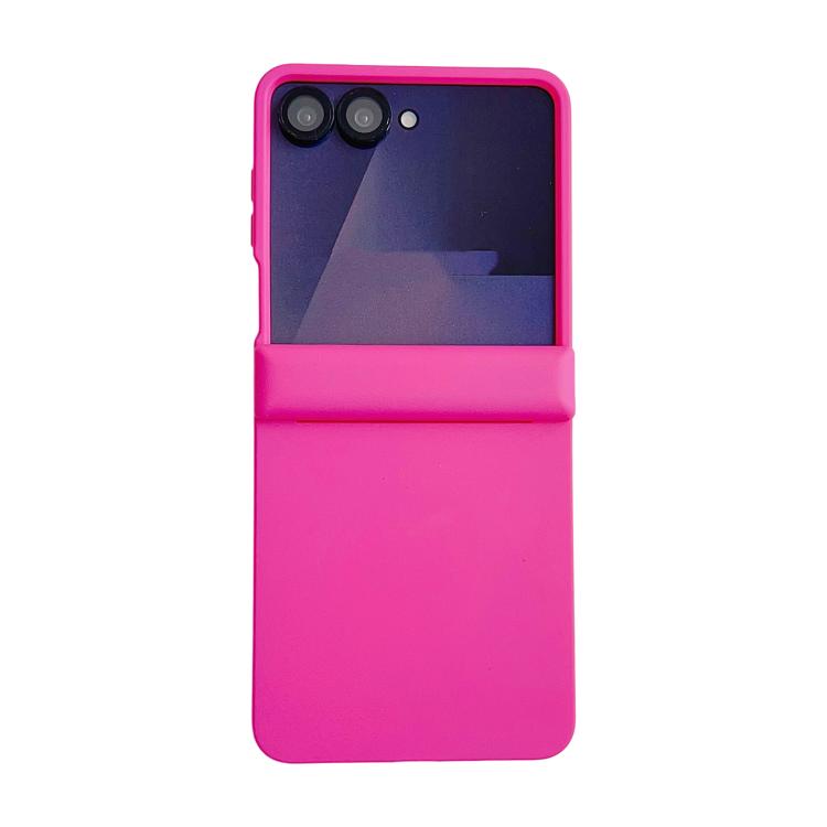 Custodia per telefono in PC con doppio magnete centrale Skin Feel Central Axis, For Galaxy Z Flip8 5G