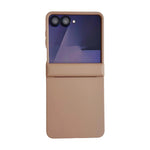 Custodia per telefono in PC con doppio magnete centrale Skin Feel Central Axis, For Galaxy Z Flip8 5G