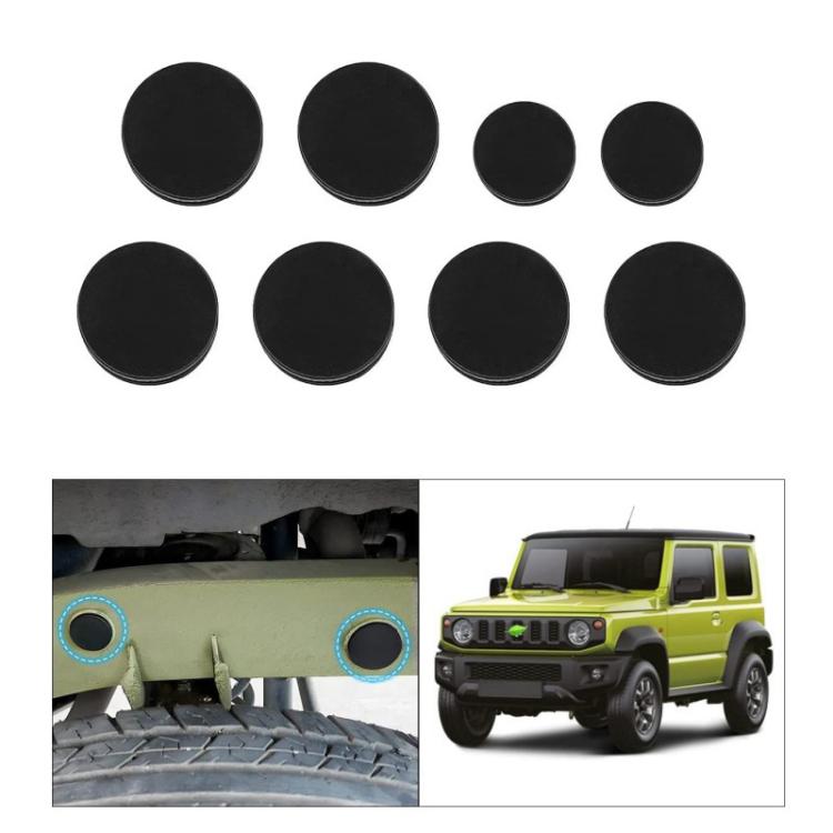 Per JIMNY JB64 / JB74 Tappo antipolvere per auto, 8 pezzi, Dust Plug Protective Cover