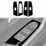 Set di 4 adesivi per pannello alzacristalli auto per Mazda CX-50 2022-2024, Window Lift Panel