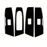 Set di 4 adesivi per pannello alzacristalli auto per Mazda CX-50 2022-2024, Window Lift Panel
