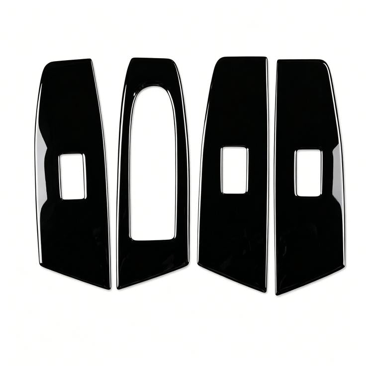Set di 4 adesivi per pannello alzacristalli auto per Mazda CX-50 2022-2024, Window Lift Panel