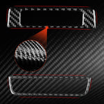 Adesivo in fibra di carbonio per pannello interruttore fari auto per Mazda CX-50 2022-2024 (2 pezzi/set), 2pcs/Set Headlight Switch Panel