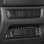 Adesivo in fibra di carbonio per pannello interruttore fari auto per Mazda CX-50 2022-2024 (2 pezzi/set), 2pcs/Set Headlight Switch Panel