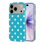 Cover per telefono in TPU con stampa IMD a pois grandi in stile retrò a copertura totale., For iPhone 18 Pro, For iPhone 18 Pro Max, For iPhone 17 Pro Max, For iPhone 17 Pro