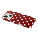 Cover per telefono in TPU con stampa IMD a pois grandi in stile retrò a copertura totale., For iPhone 15, For iPhone 14 Plus, For iPhone 14 / 13, For iPhone 14 Pro