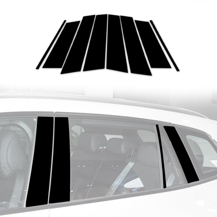 Set 8 adesivi montante B nero lucido per Mazda CX-50