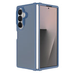 Custodia per telefono ibrida in TPU PC con contrasto di colori effetto pelle., For Galaxy Z Fold8 5G, For Galaxy Z Fold8 Ultra 5G, For Galaxy Z Flip8 5G
