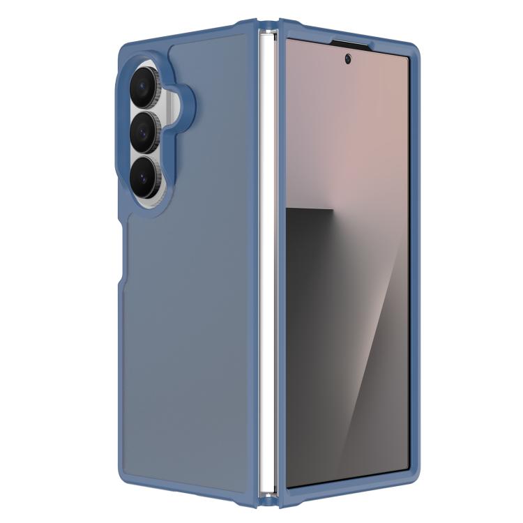 Custodia per telefono ibrida in TPU PC con contrasto di colori effetto pelle., For Galaxy Z Fold8 5G, For Galaxy Z Fold8 Ultra 5G, For Galaxy Z Flip8 5G