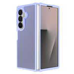 Custodia per telefono ibrida in TPU PC con contrasto di colori effetto pelle., For Galaxy Z Fold8 5G, For Galaxy Z Fold8 Ultra 5G, For Galaxy Z Flip8 5G
