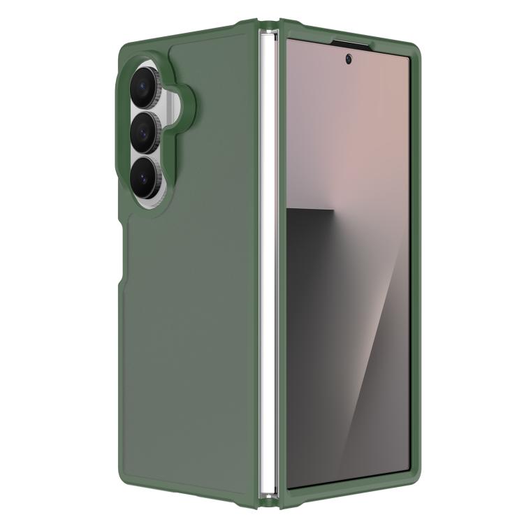 Custodia per telefono ibrida in TPU PC con contrasto di colori effetto pelle., For Galaxy Z Fold8 5G, For Galaxy Z Fold8 Ultra 5G, For Galaxy Z Flip8 5G