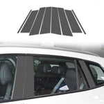 Adesivi in stile carbonio per montante B dell'auto, modello Mazda CX-50 2022-2024, 8 pezzi/set., B-Pillar Carbon Patterned Style