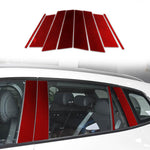 Adesivi in stile fibra di carbonio per montante B auto, per Mazda CX-50 2022-2024, 8 pezzi/set., B-Pillar