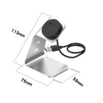 Per Huawei Watch GT 2 / GT / GT 2e Supporto per caricabatterie magnetico universale in lega di alluminio, For Huawei Watch GT 2
