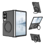 Custodia magnetica con supporto girevole Skin Feel per telefono, For Galaxy Z Fold8 5G, For Galaxy Z Fold8 Ultra 5G