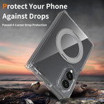 Custodia magnetica trasparente antigraffio con supporto girevole per telefono., For Galaxy Z Fold8 5G, For Galaxy Z Fold8 Ultra 5G, For Galaxy Z Flip8 5G