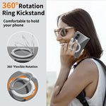 Custodia magnetica trasparente antigraffio con supporto girevole per telefono., For Galaxy Z Fold8 5G, For Galaxy Z Fold8 Ultra 5G, For Galaxy Z Flip8 5G