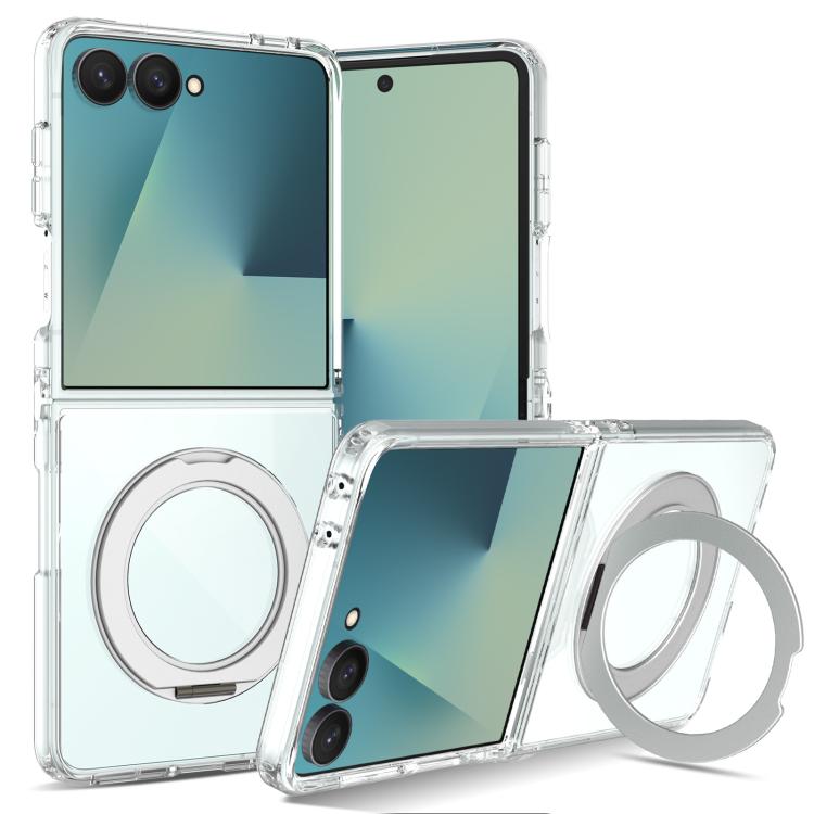 Custodia magnetica trasparente antigraffio con supporto girevole per telefono., For Galaxy Z Fold8 5G, For Galaxy Z Fold8 Ultra 5G, For Galaxy Z Flip8 5G