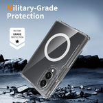 Custodia magnetica trasparente antigraffio per telefono, For Galaxy Z Fold8 5G