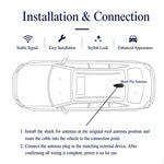 Auto Auto Antenna a cupola a pinna di squalo Antenna GPS Ricevitore attivo