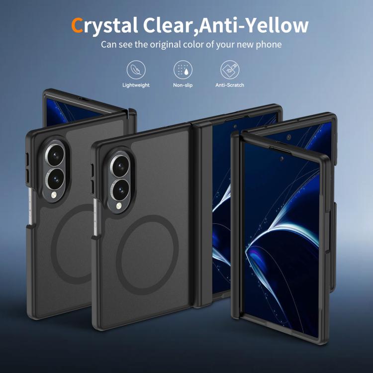 Custodia magnetica ibrida in TPU e PC con cerniera, piacevole al tatto., For Galaxy Z Fold8 5G, For Galaxy Z Fold8 Ultra 5G, For Galaxy Z Flip8 5G