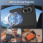 Custodia magnetica ibrida in TPU e PC con cerniera, piacevole al tatto., For Galaxy Z Fold8 5G, For Galaxy Z Fold8 Ultra 5G, For Galaxy Z Flip8 5G
