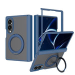 Custodia magnetica per telefono Skin Feel con supporto girevole e cerniera, For Galaxy Z Fold8 5G, For Galaxy Z Fold8 Ultra 5G, For Galaxy Z Flip8 5G