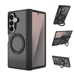 Custodia magnetica per telefono Skin Feel con supporto girevole e cerniera, For Galaxy Z Fold8 5G, For Galaxy Z Fold8 Ultra 5G, For Galaxy Z Flip8 5G