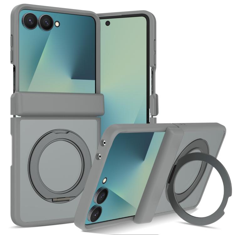 Custodia magnetica per telefono Skin Feel con supporto girevole e cerniera, For Galaxy Z Fold8 5G, For Galaxy Z Fold8 Ultra 5G, For Galaxy Z Flip8 5G