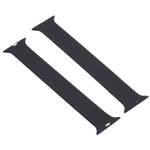 Cinturino in silicone con motivo intrecciato a giro singolo per Apple Watch Series 6 e SE e 5 e 4 40 mm / 3 e 2 e 1 38 mm, S, M, L