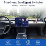 Cavo adattatore video HD 2 ingressi 1 uscita per dash camera